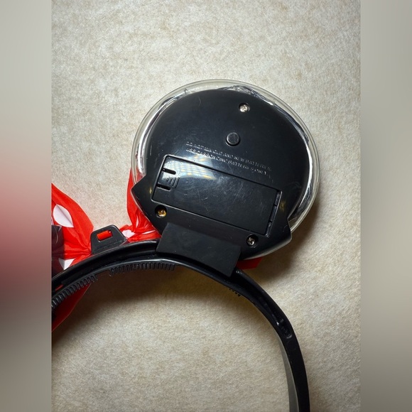 Disney on ICE Vintage 1998 Minnie Mouse Red Polka Dot Light Up Ears Headband - Picture 5 of 8